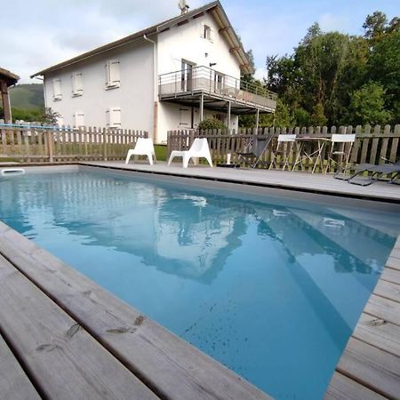 Appartement Au Calme Avec Vue Et Piscine Au Coeur Du Pays Basque Mauléon-Licharre Exteriör bild
