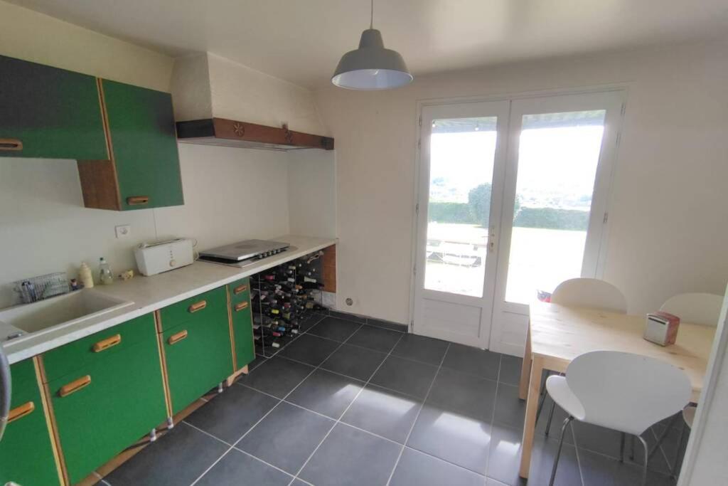 Appartement Au Calme Avec Vue Et Piscine Au Coeur Du Pays Basque Mauléon-Licharre Exteriör bild
